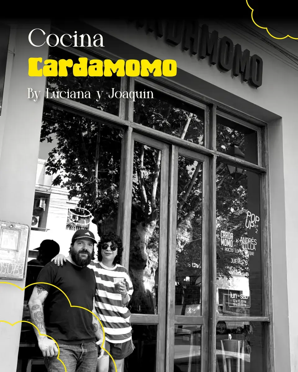 Luciana y Joaquín, de Cardamomo + 4 Perros y un Living