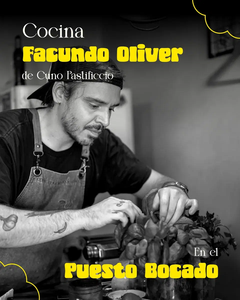 Facundo Oliver, de Cuno Pastificcio